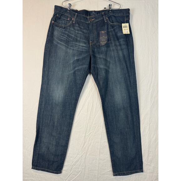 Lucky Brand Men's 221 Straight Leg Jeans Size 40x32 Dark Livermore NWT - Picture 1 of 8